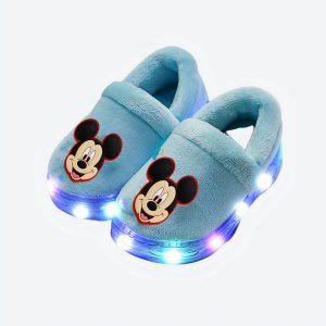 Chaussures lumineuses à motif Mickey et Minnie