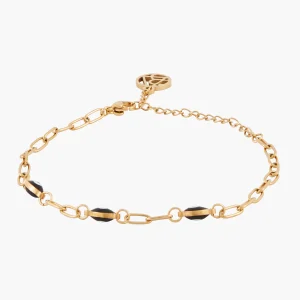 Bracelet à maillons acier inoxydable avec œil