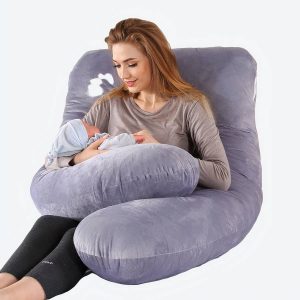 Coussin d’allaitement polaire doux
