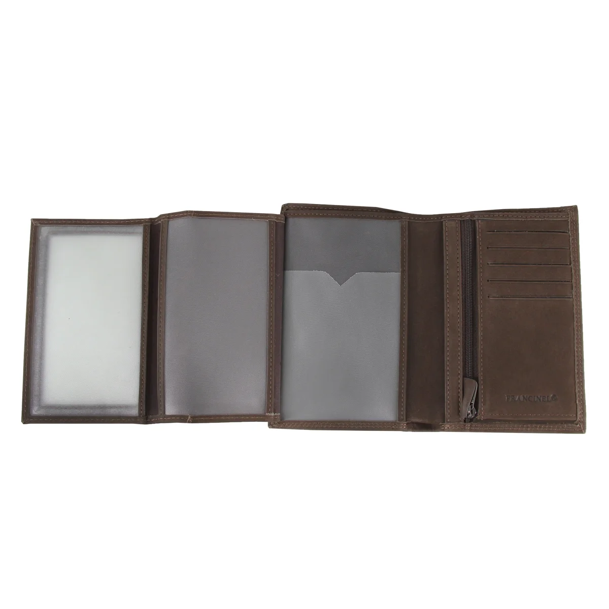 Bilbao - Portefeuille 3V Marron – Image 6