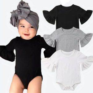 Ensemble pour bébé fille à manches évasées