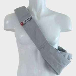 SAC DE TRANSPORT BANDOULIÈRE POUR CHIEN - GRIS