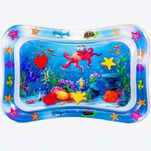Jouet gonflable bébé tapis de sol aquatique étoiles de mer et calamars