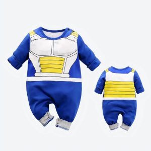 Barboteuse en coton Dragon Ball Z pour bébé