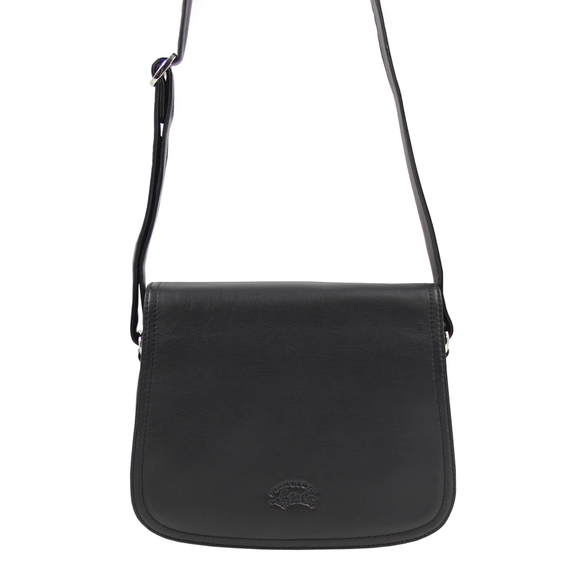 Classic - Sac porté travers à rabat Noir – Image 2