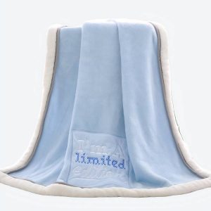 Couverture en flanelle douce et respirante pour bébé