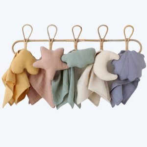 Doudou pour nouveau-né 100% coton ultra doux