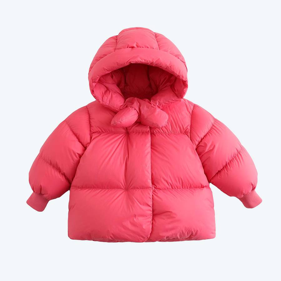 Doudoune bébé fille rose douillette – Image 2