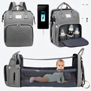Sac à dos à langer portable pour bébé