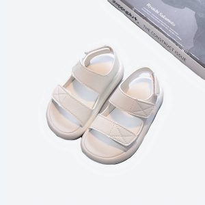 Sandales ouvertes à scratch pour bébé