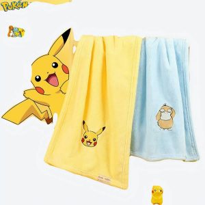 Serviette de bain Pokémon douce pour bébé