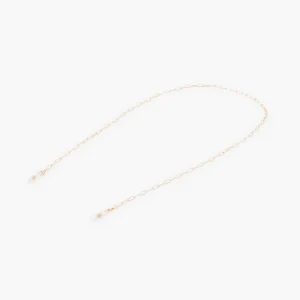 Chaine de lunettes à maillons dorés