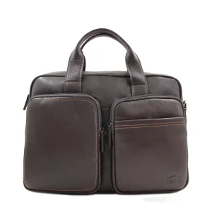 Lawton - Porte ordinateur Marron