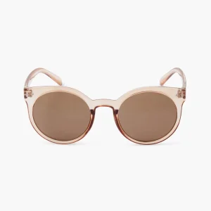Lunettes de soleil taupe forme pantos