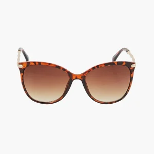 Lunettes de soleil écaille forme carrée