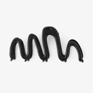 Pince vague à cheveux noir