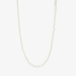 Collier court en perles 5mm