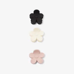Set de 3 petites pinces fleurs