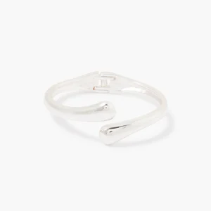 Manchette articulée argentée