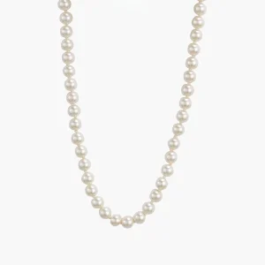 Collier de perles en verre 8mm