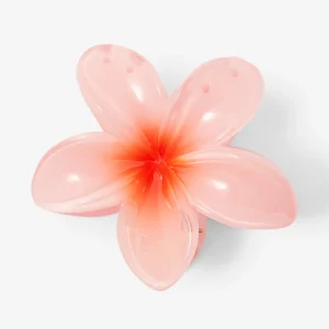 Pince à cheveux fleur tropicale fuchsia