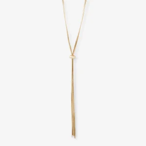 Sautoir multi rangs dorés