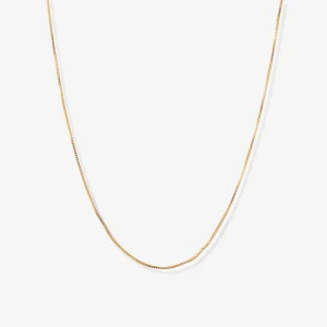 Collier chaine en argent garanti doré