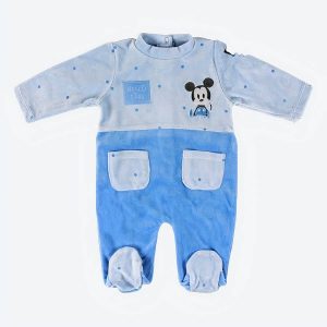 Barboteuse à manches Longues pour bébé Mickey Mouse