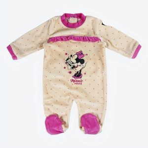 Barboteuse à manches longues  pour Bébé Minnie Mouse