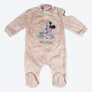 Barboteuse à motif de coeur et de disney pour Bébé