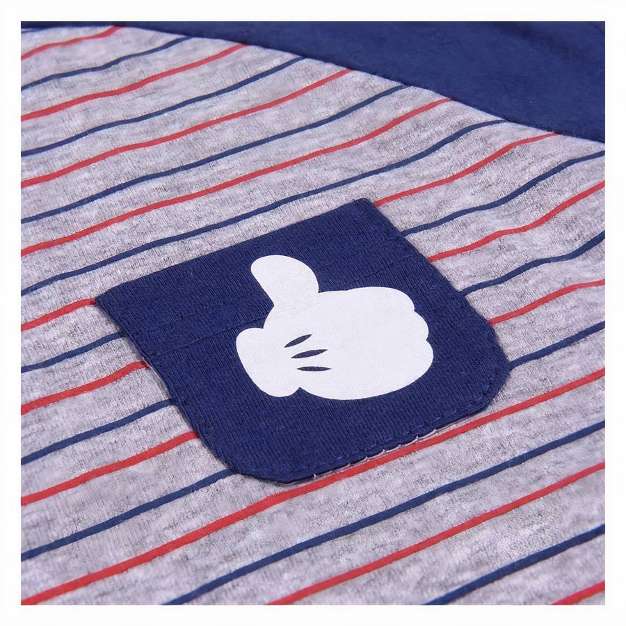 Barboteuse bleue à manches courtes Mickey – Image 6