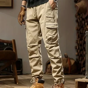 Pantalon Cargo Tactique Durable et Stylé pour Homme – Pantalon de Plein Air Confortable