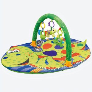 Tapis d’éveil multifonctionnel au motif de tortue pour bébé