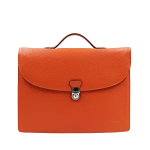 Zarkava - Sac serviette 2 soufflets Orange