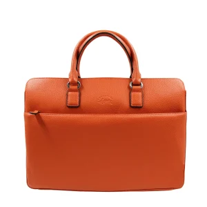 Zarkava - Porte ordinateur 2 soufflets Orange