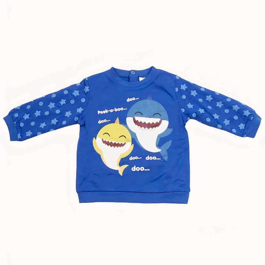 Pyjama baby shark bleu – Image 5