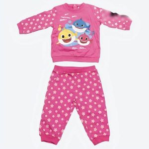 Pyjama baby shark rose