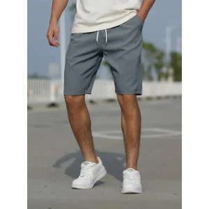 Shorts Décontractés Homme avec Cordon – Shorts Légers d’Été Taille Basse
