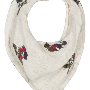 Bavoir Abel Ecru mûres