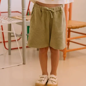 Bermuda Basile Terry Vert Golden