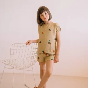 Short Georgette Starfish Pastèque