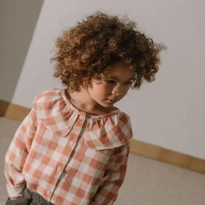 Blouse Coco Vichy rose