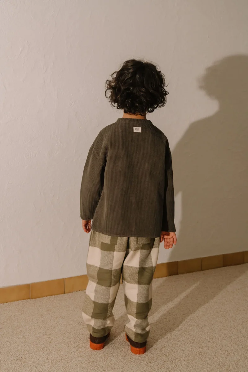 Pantalon Carrot Flanelle Vichy – Image 8