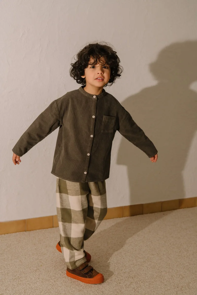 Pantalon Carrot Flanelle Vichy – Image 4