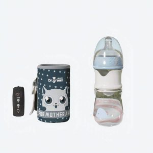 Biberon en verre avec isolation USB pour bébé