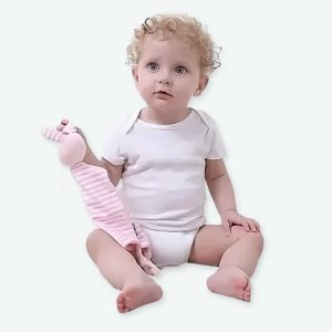 Anneau de dentition en peluche pour bébé