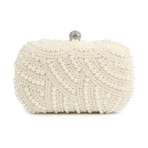 Sac Pochette de Luxe en Perles