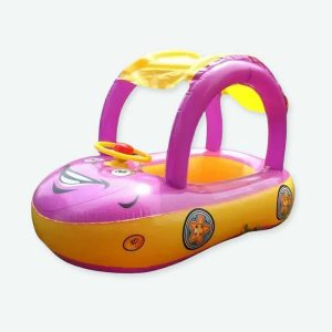 Flotteur de piscine en forme de voiture pour enfants