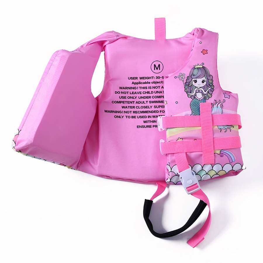 Gilet de natation réglable motif sirène dès 2 ans – Image 7