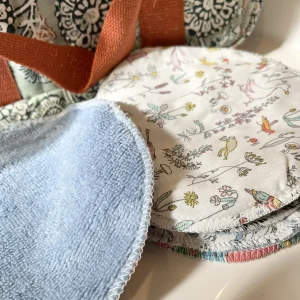 Lingette démaquillante lavable